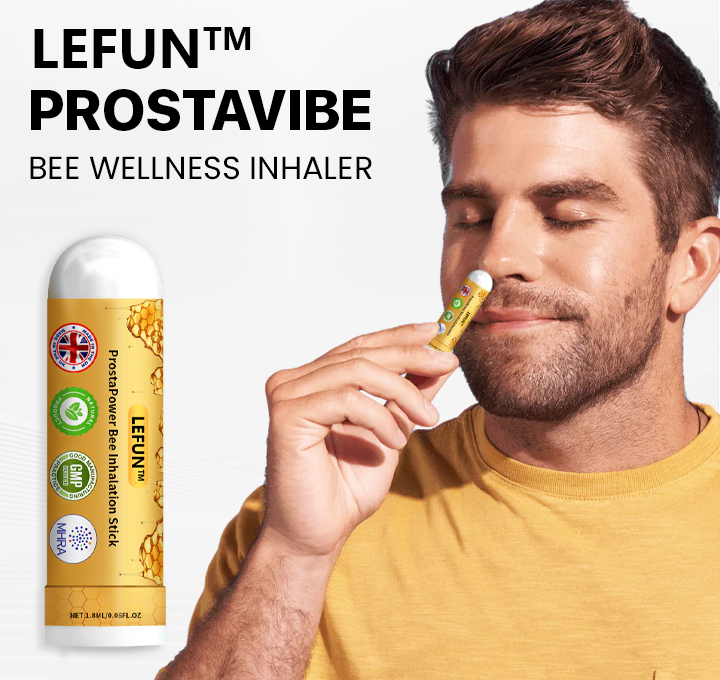 Кажете сбогом на дискомфорта на простатата🎶LEFUN™ ProstaPower Bee Стик за инхалация🍀(бързодействащ и дълготраен)