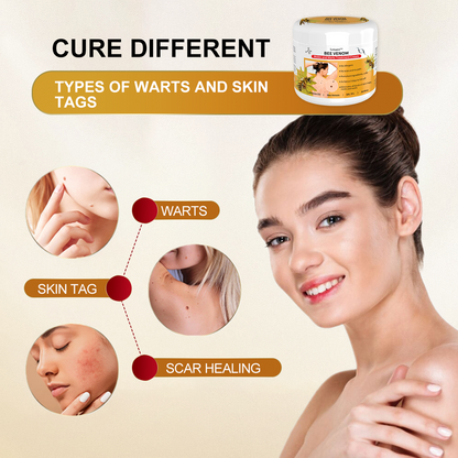 [✨Last day for 50% off✨]🐝🐝🐝 Lenaro™ Bee Venom Mole and Wart Treatment Cream(👨‍⚕AAD RECOMMENDS)